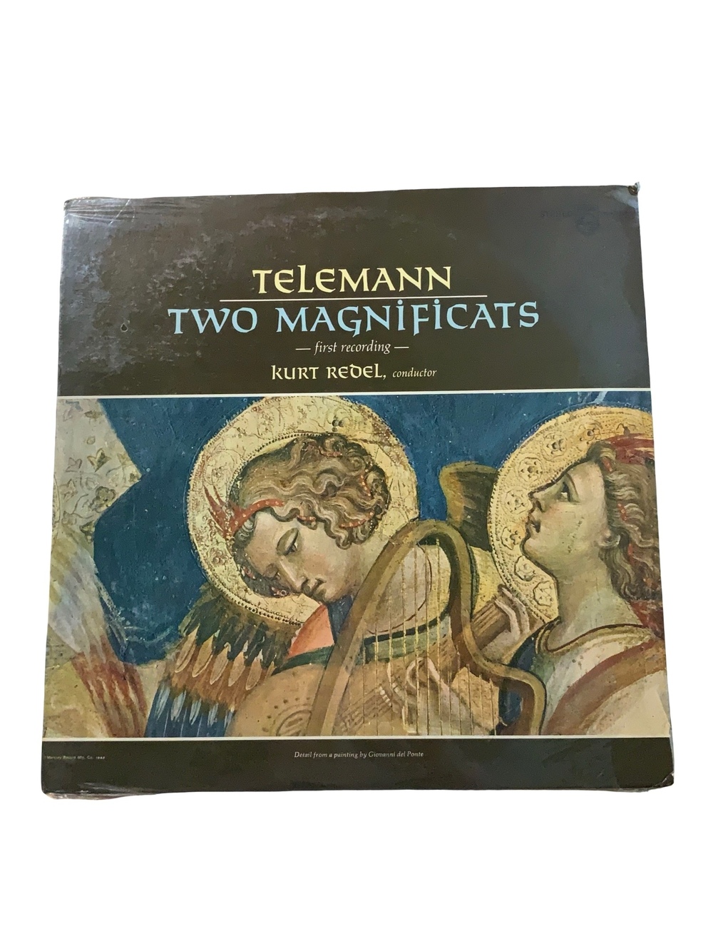 Telemann Two Magnificats Kurt Redel Conducting LP Nonesuch Classical Vinyl Album